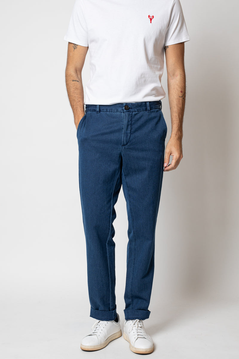 Pantalon Backyard Denim Coupe Droite