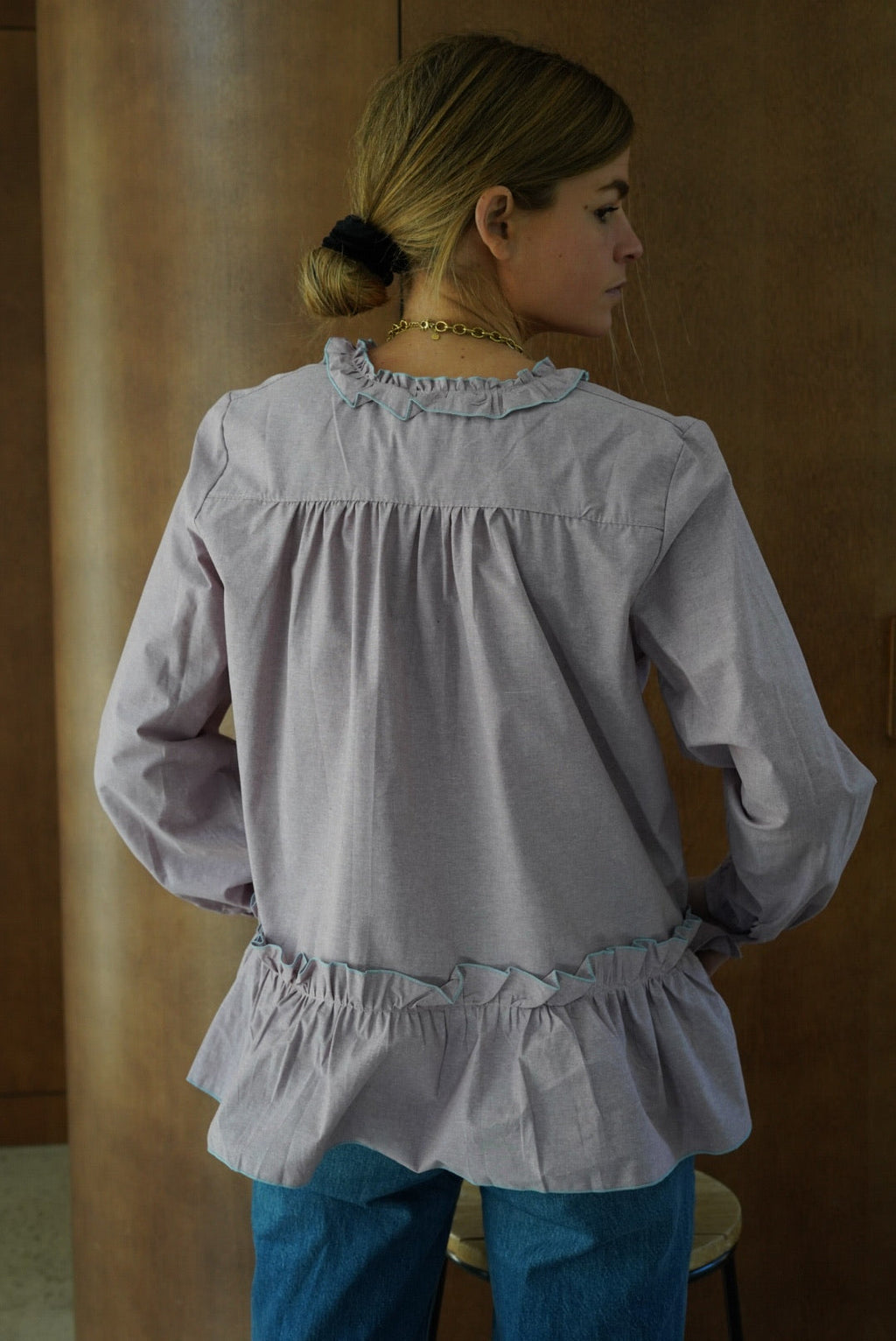Alice Blouse Heather Lilac
