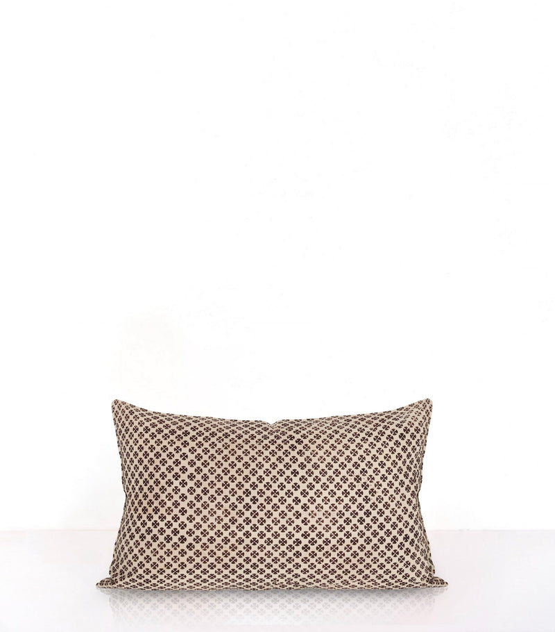 Bagru Cushion Cover - Mustard