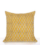 Housse De Coussin Bagru - Moutarde