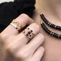 Bague Ajustable Doree 4
