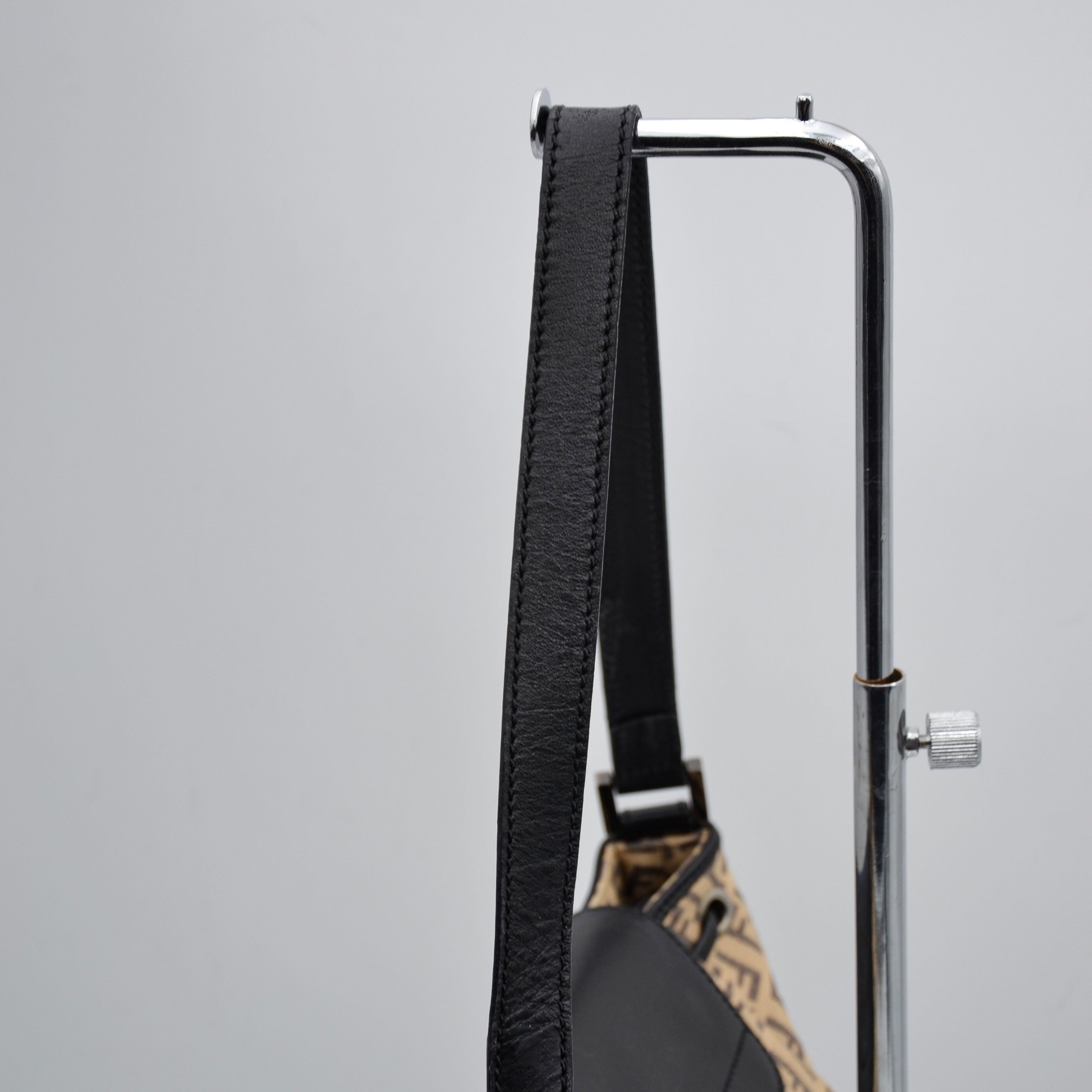 Sac Baguette Fendi Vintage Toile Zucchino