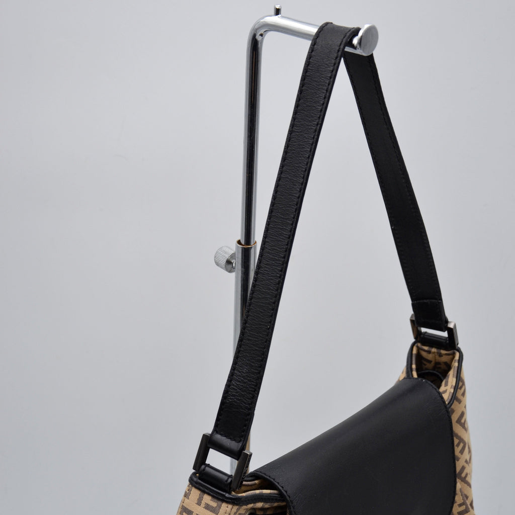 Sac Baguette Fendi Vintage Toile Zucchino
