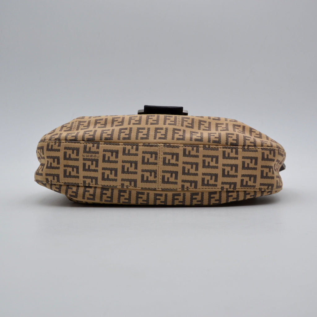 Sac Baguette Fendi Vintage Toile Zucchino