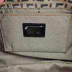 Sac Baguette Fendi Vintage Toile Zucchino