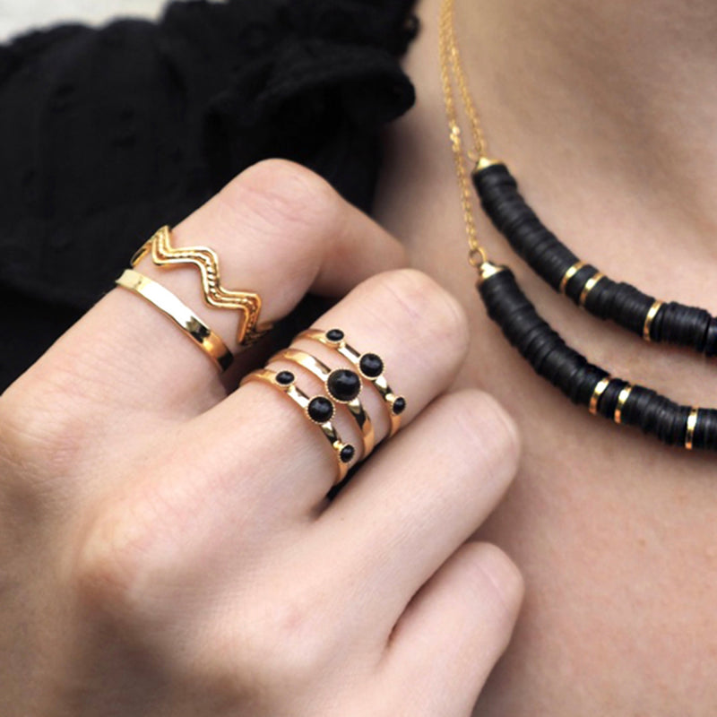 Bague Ajustable Doree 4