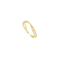 Bague Ajustable Doree 7Bis