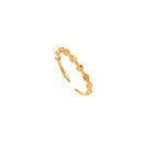 Bague Ajustable Doree Jade