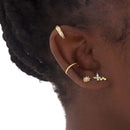 Bague D'Oreille Dorée Palma