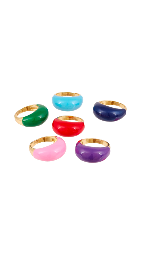 Bague Boule color