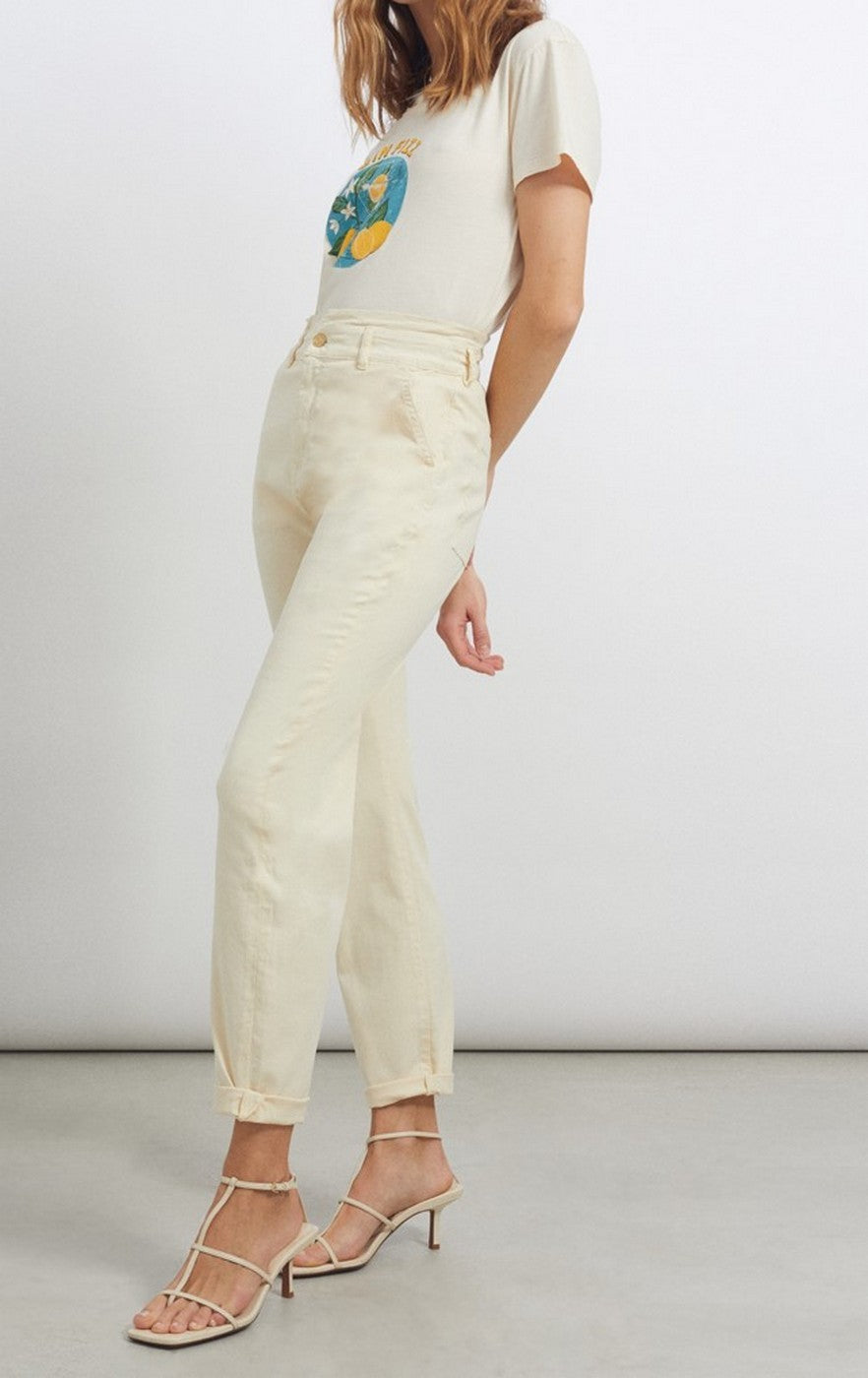 Pantalon Baggy Bahia Color - Milkshake - Femme