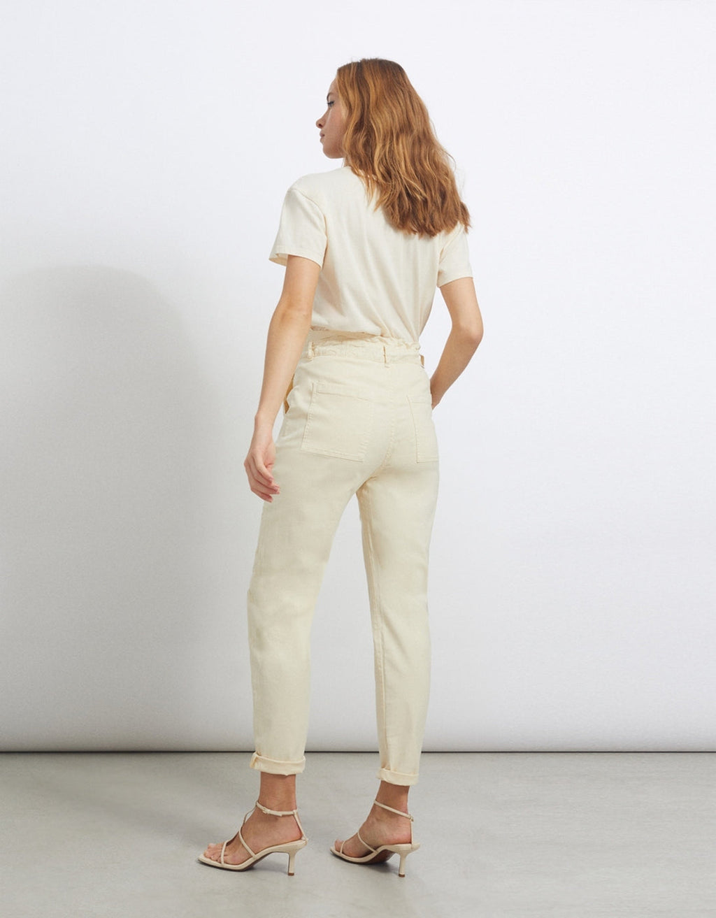 Pantalon Baggy Bahia Color - Milkshake - Femme