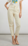 Pantalon Baggy Bahia Color - Milkshake - Femme