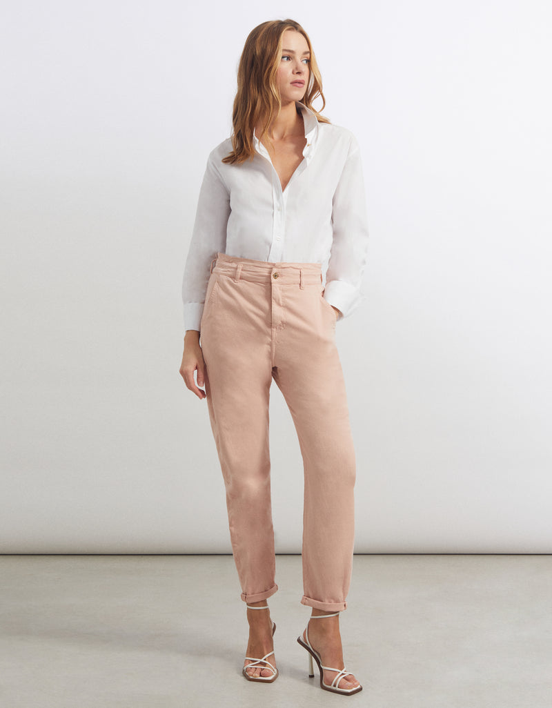 Reiko - Baggy Pants Bahia Color - Silver Pink - Woman