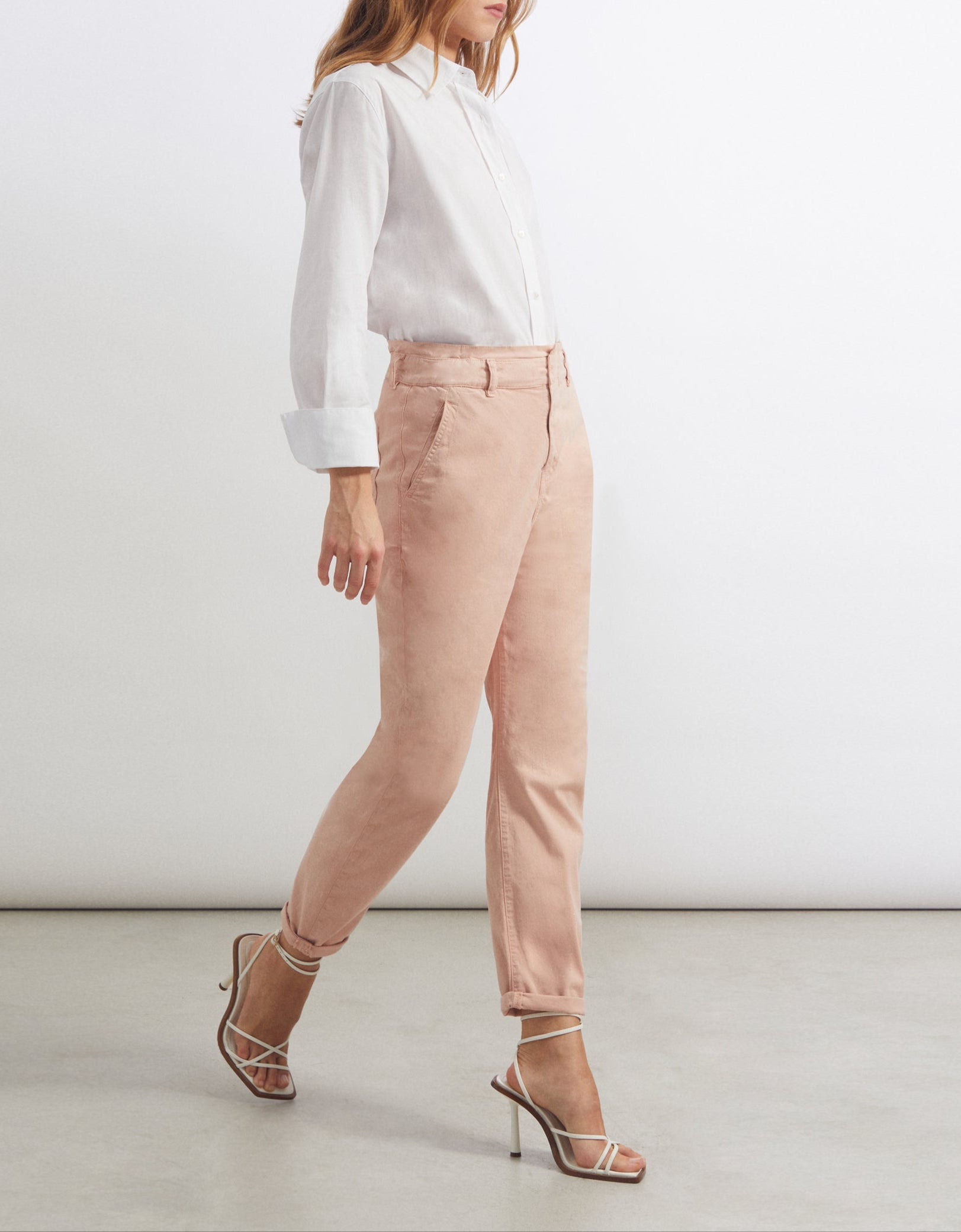 Pantalon Baggy Bahia Color - Silver Pink - Femme