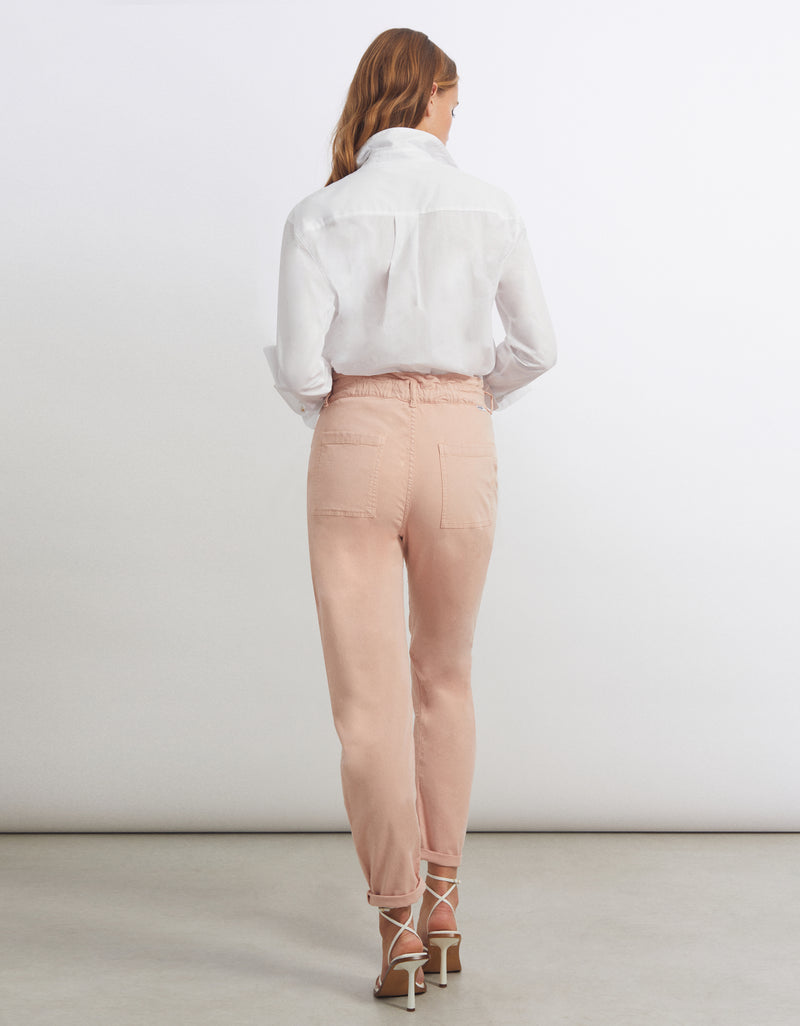 Reiko - Pantalon Baggy Bahia Color - Silver Pink - Femme