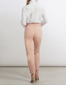 Pantalón Baggy Bahia Color - Rosa Plata - Mujer
