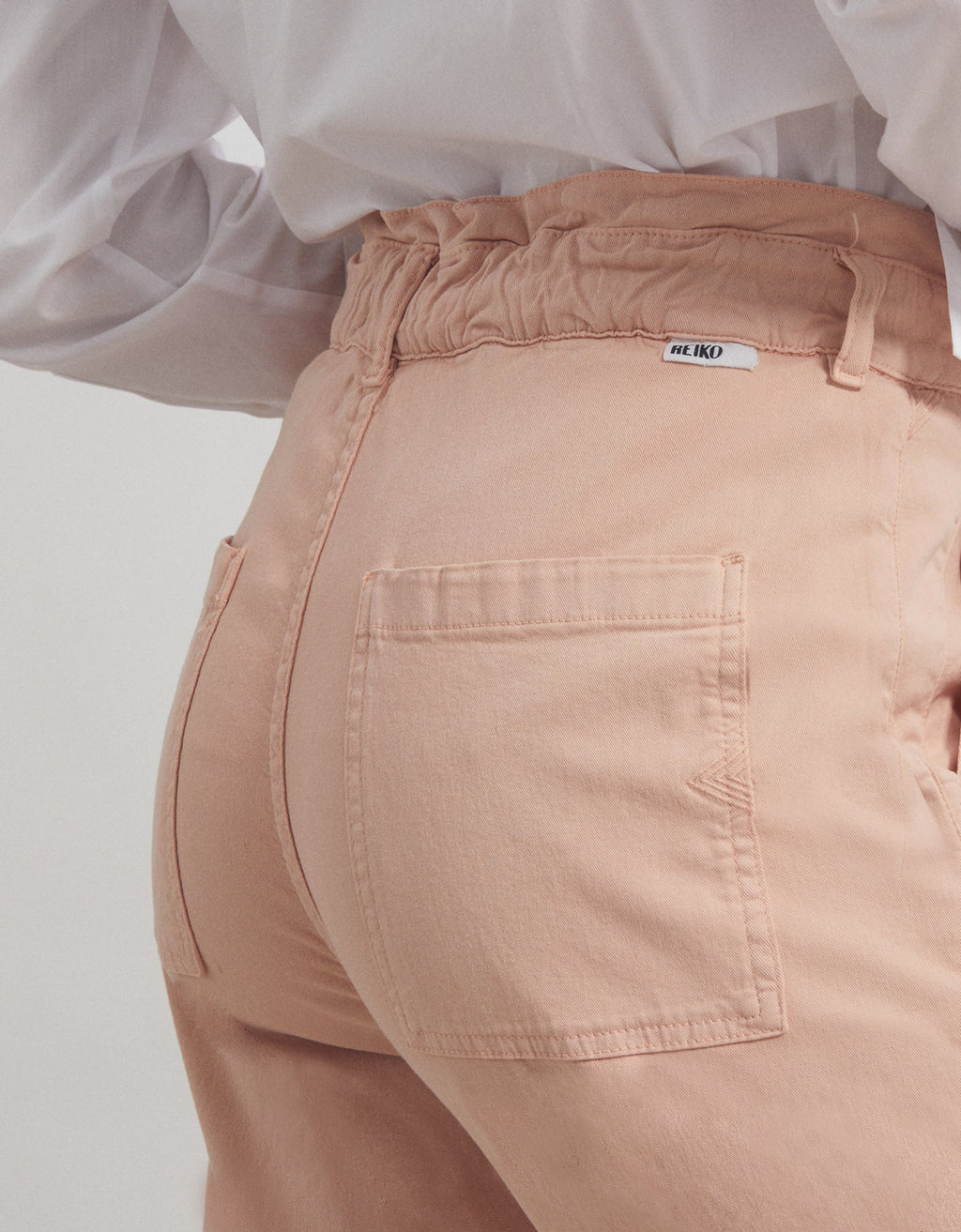 Pantalon Baggy Bahia Color - Silver Pink - Femme