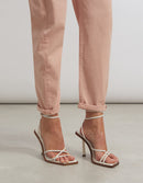 Pantalón Baggy Bahia Color - Rosa Plata - Mujer