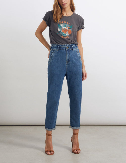 Reiko - Bahia Baggy Jeans - Denim B-368 - Mujer