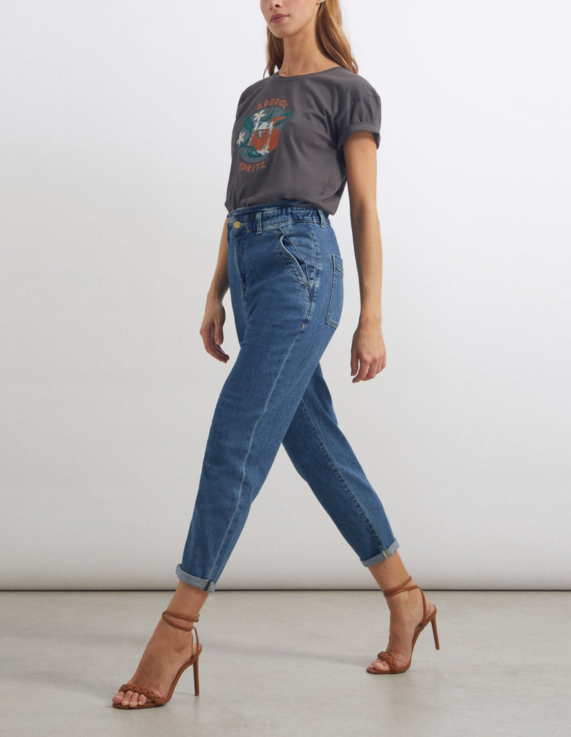 Reiko - Bahia Baggy Jeans - Denim B-368 - Mujer