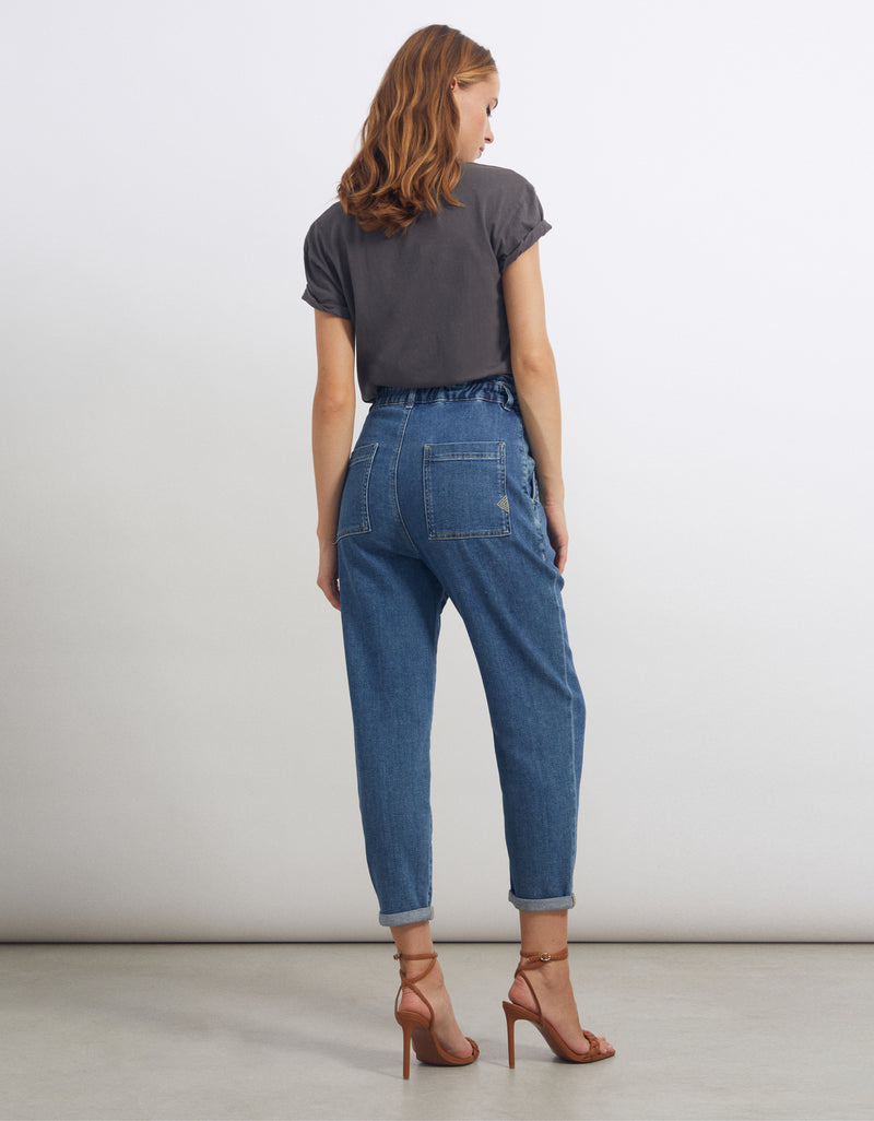 Reiko - Bahia Baggy Jeans - Denim B-368 - Woman