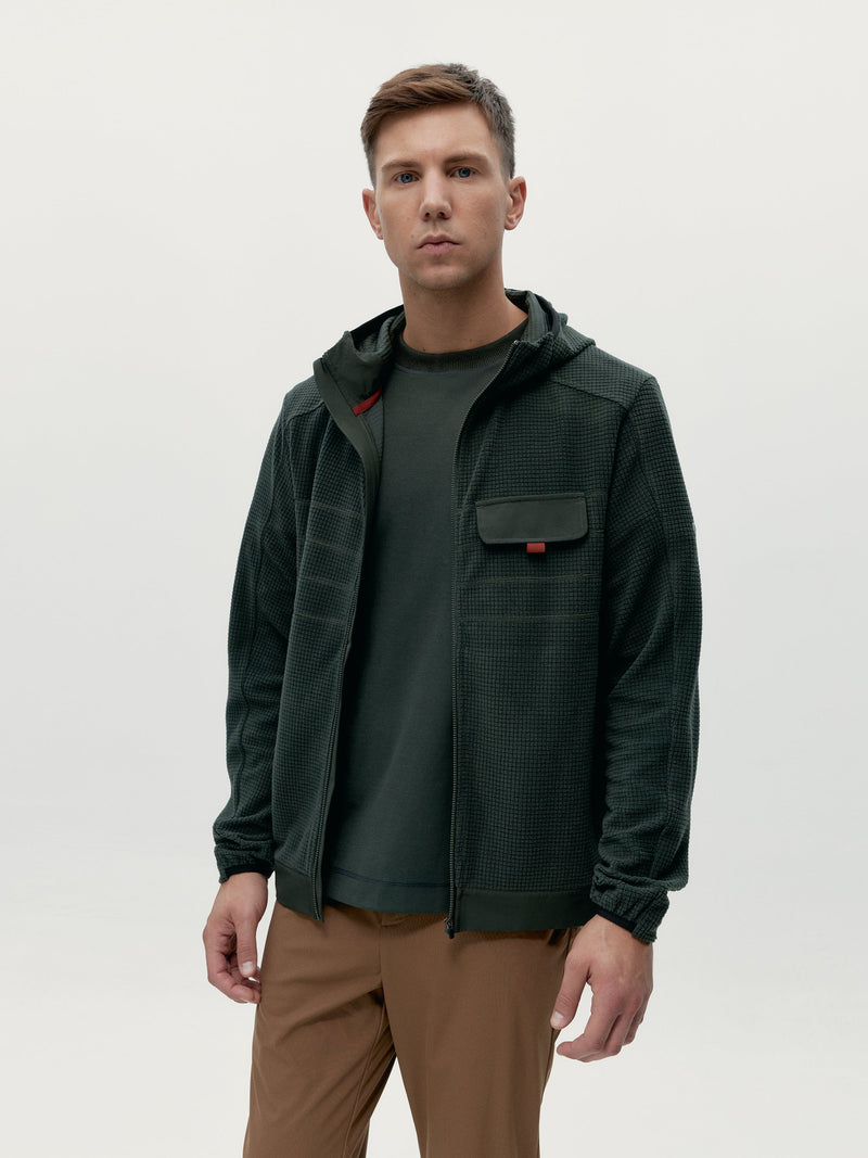 Baikal Deep Khaki Jacket - Men