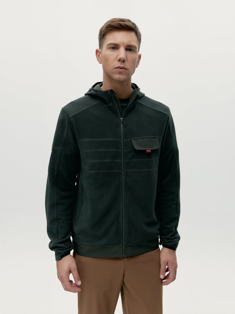 Baikal Deep Khaki Jacket - Men
