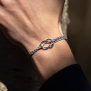 Bracelet Balancine - Rayé Bleu Marine Et Blanc