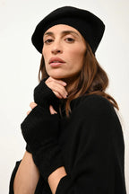 6-Ply Fingerless Gloves - Bale - Black