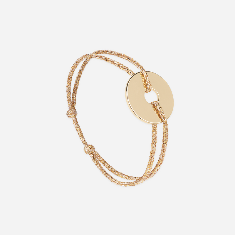 Bracelet Balise - Or Pailleté