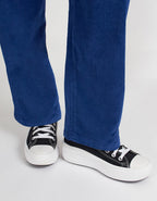 Pantalón Recto Baltimore Velvet - Indigo Mood - Mujer