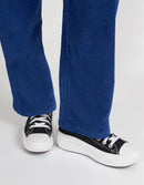 Pantalon Straight Baltimore Velvet - Indigo Mood - Femme