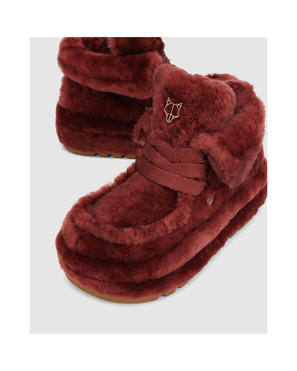 Stiefel Bambi - Bordeauxrot - Damen