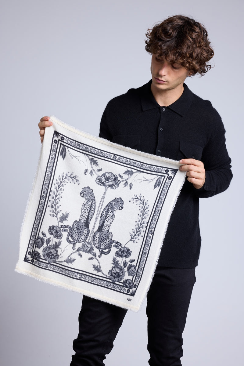 Echarpe Bandana Tiger Bandana Tiger - Noir & Blanc - Mixte