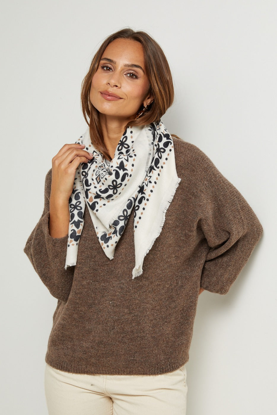 Scarf - Ecru