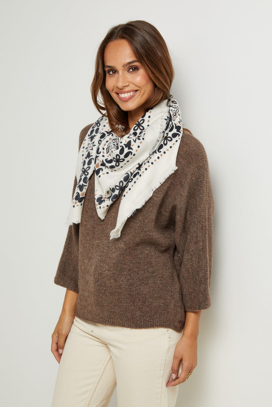Scarf - Ecru