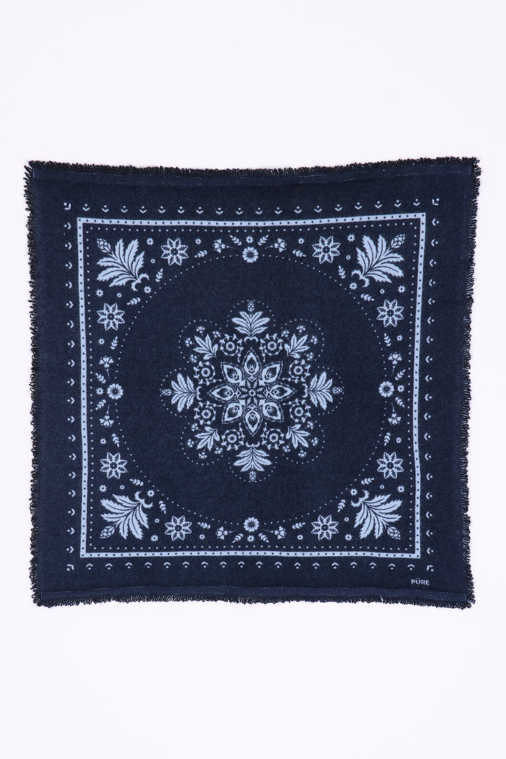 Bandana Flower - Bleu Marine Bleu Ciel - Enfant
