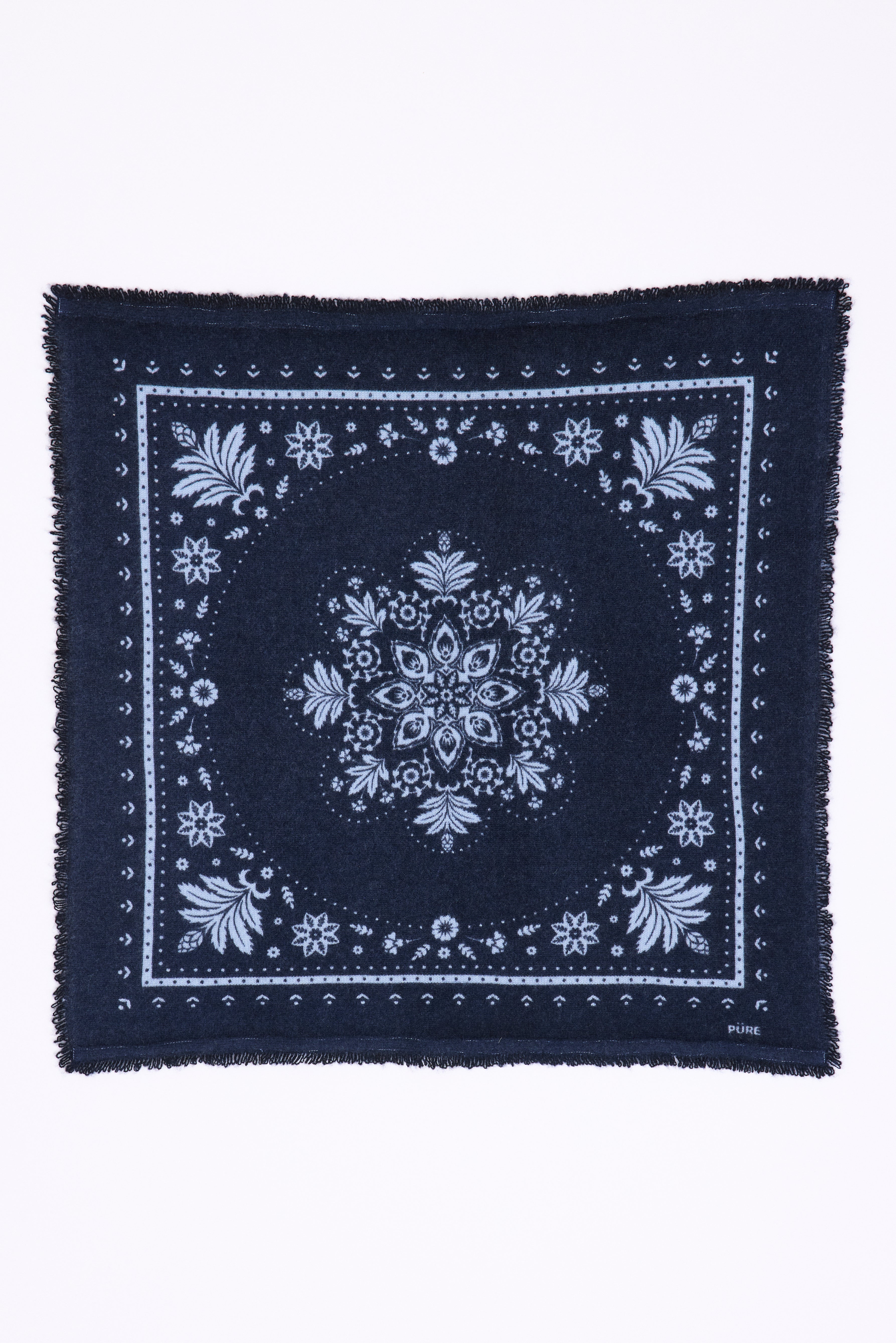 Bandana Flower - Bleu Marine Bleu Ciel - Enfant