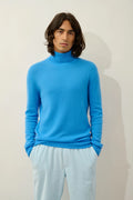 Pull Col Roulé - Bange - Bleuet