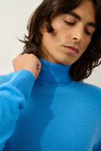 Pull Col Roulé - Bange - Bleuet