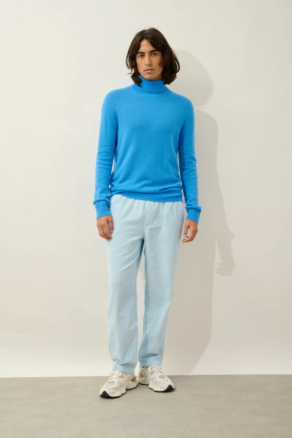 Pull Col Roulé - Bange - Bleuet