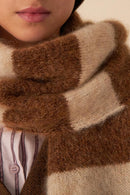 Banita Scarf - Flour/Mocha