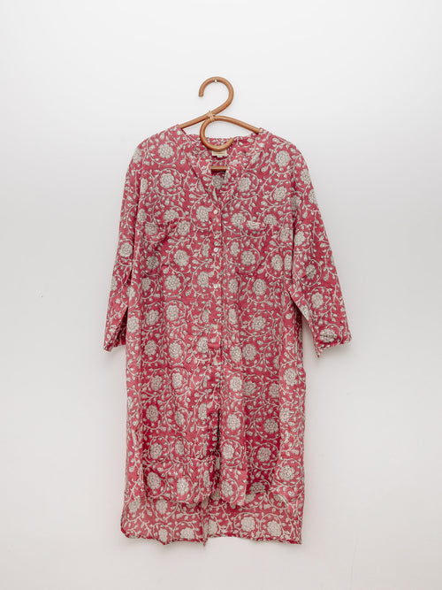 Robe De Plage Banna - Framboise