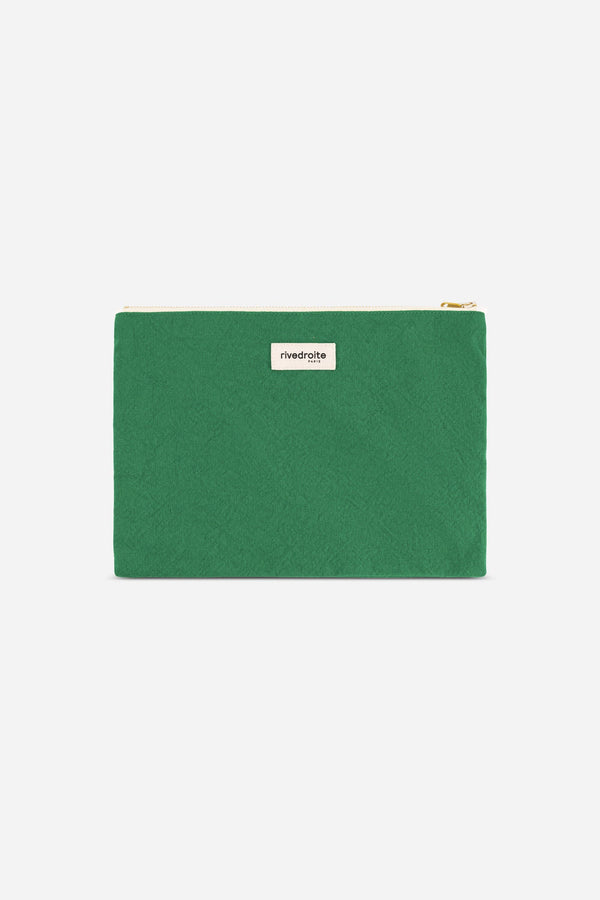 Barbette La Pochette - Algodón Reciclado Verde Palmera