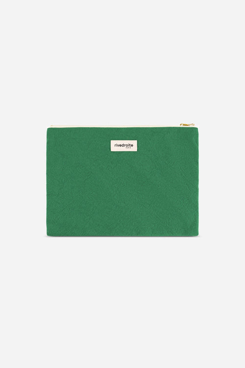 Barbette La Pochette - Coton Recyclé Vert Palmier