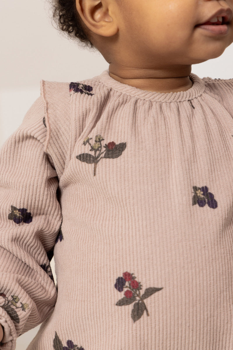 Barboteuse Esmée Corderoy Mauve Pâle Mûres