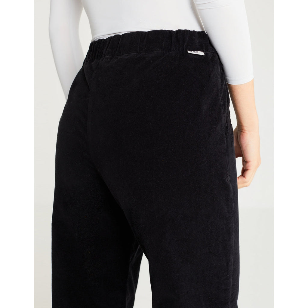 Pantalón Baggy Bari Velvet - Negro - Mujer