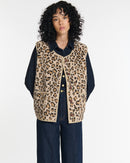 Veste Barney Sherpa - Leopard