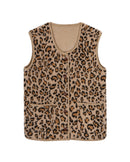 Veste Barney Sherpa - Leopard